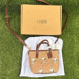 Coach x Peanuts Brown Womens bag